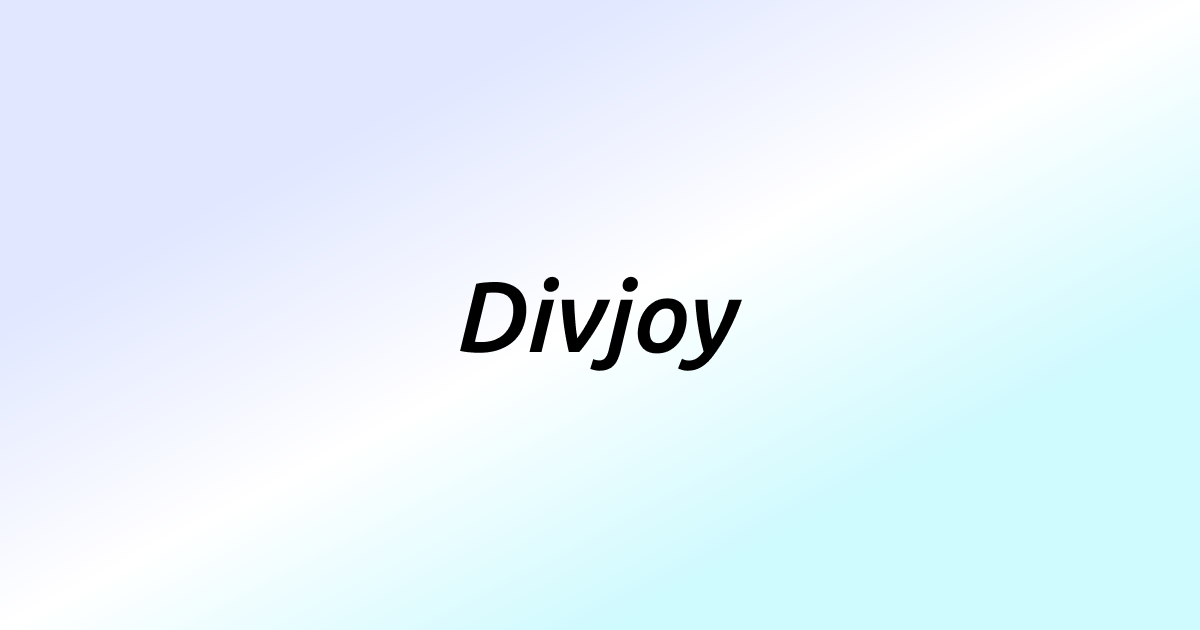 Divjoy